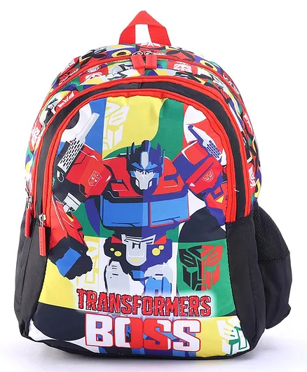 TRANSFORMERS BOSS SCHOOL BAG 36 CM HB85 RED