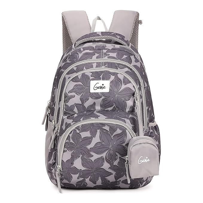 Genie Spring School Bag 27 L Grey