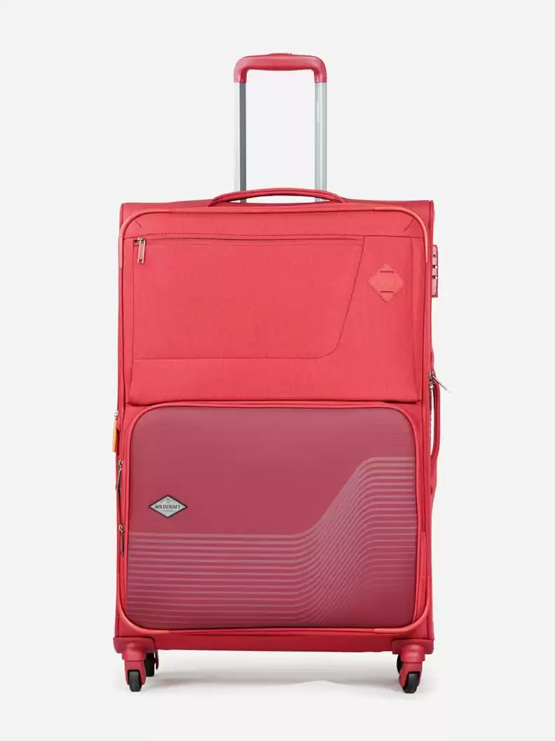 Wildcraft Rigel Plus Soft Luggage Maroon 61 Cm