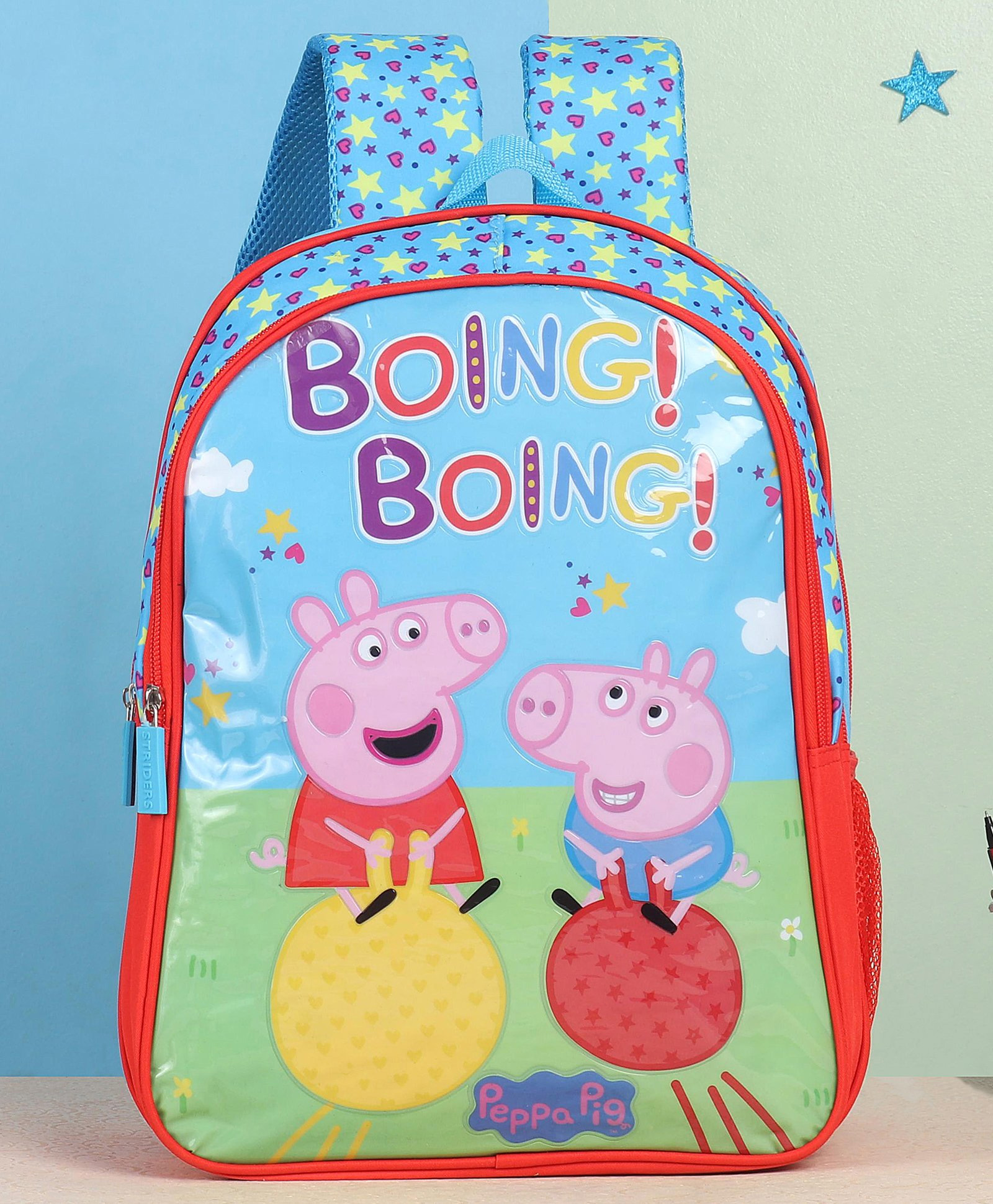 PEPPA PIG SIBLING KIDS SCHOOL BAG BLUE