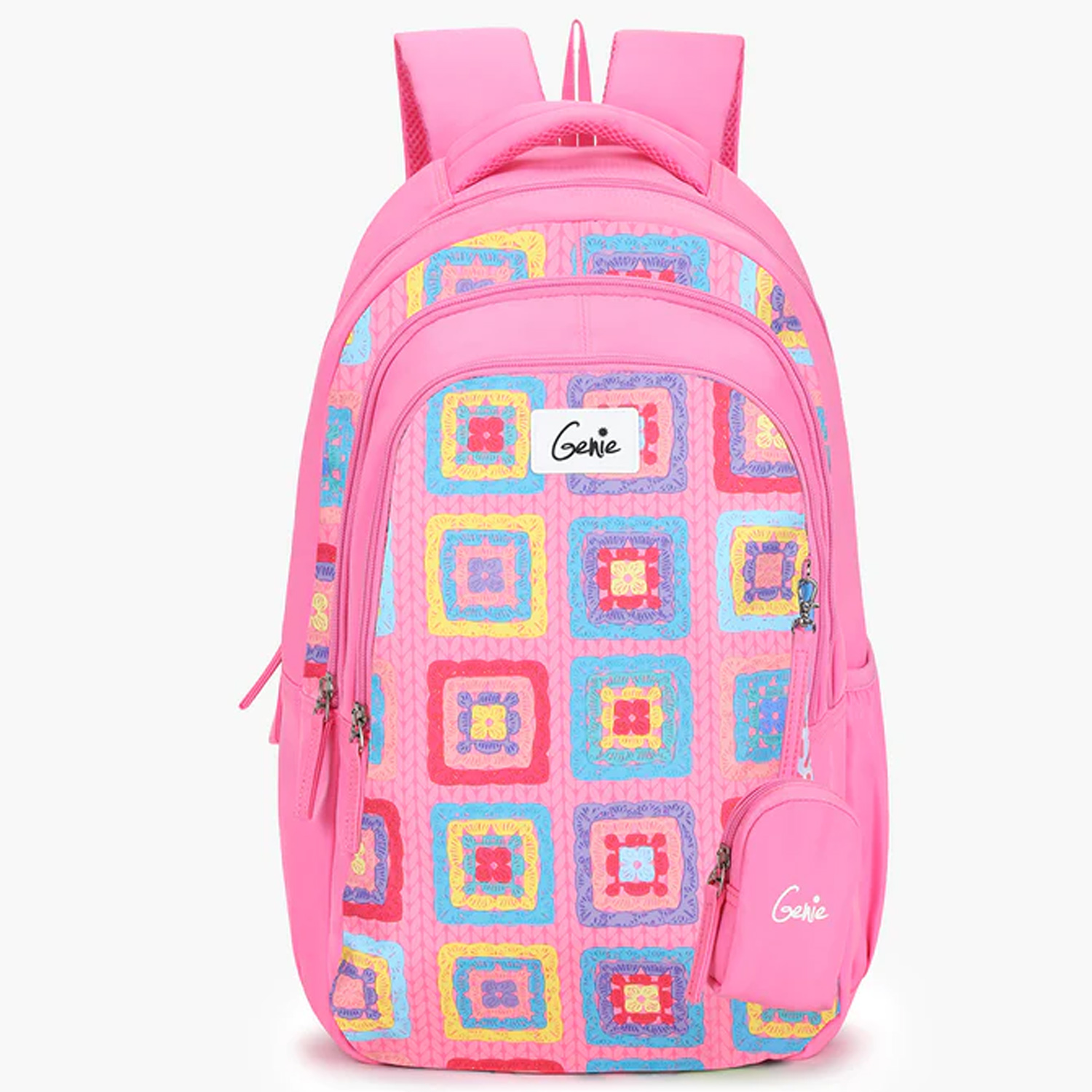 GENIE 36L BACKPACK PAIGE 19 PINK WITH POUCH